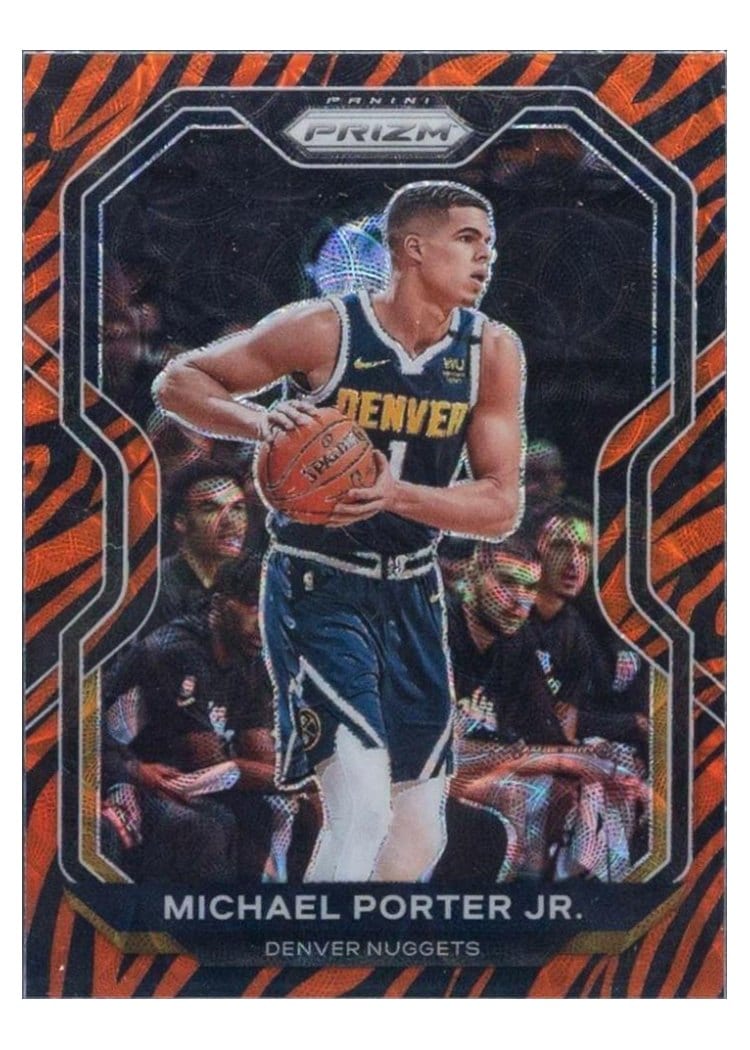 2020-21 Panini Prizm Base Set Michael Porter Jr. #86 card