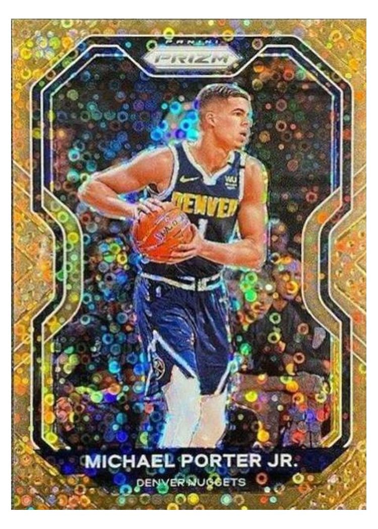 2020-21 Panini Prizm Base Set Michael Porter Jr. #86 card