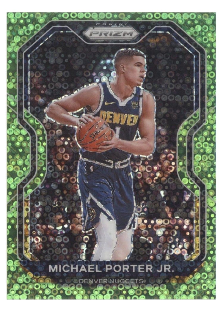 2020-21 Panini Prizm Base Set Michael Porter Jr. #86 card