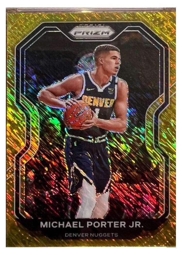 2020-21 Panini Prizm Base Set Michael Porter Jr. #86 card