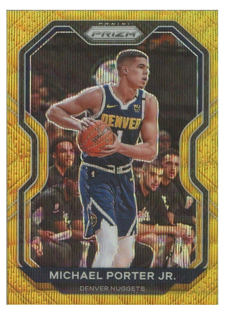 2020-21 Panini Prizm Base Set Michael Porter Jr. #86 card