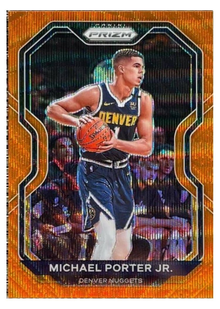 2020-21 Panini Prizm Base Set Michael Porter Jr. #86 card
