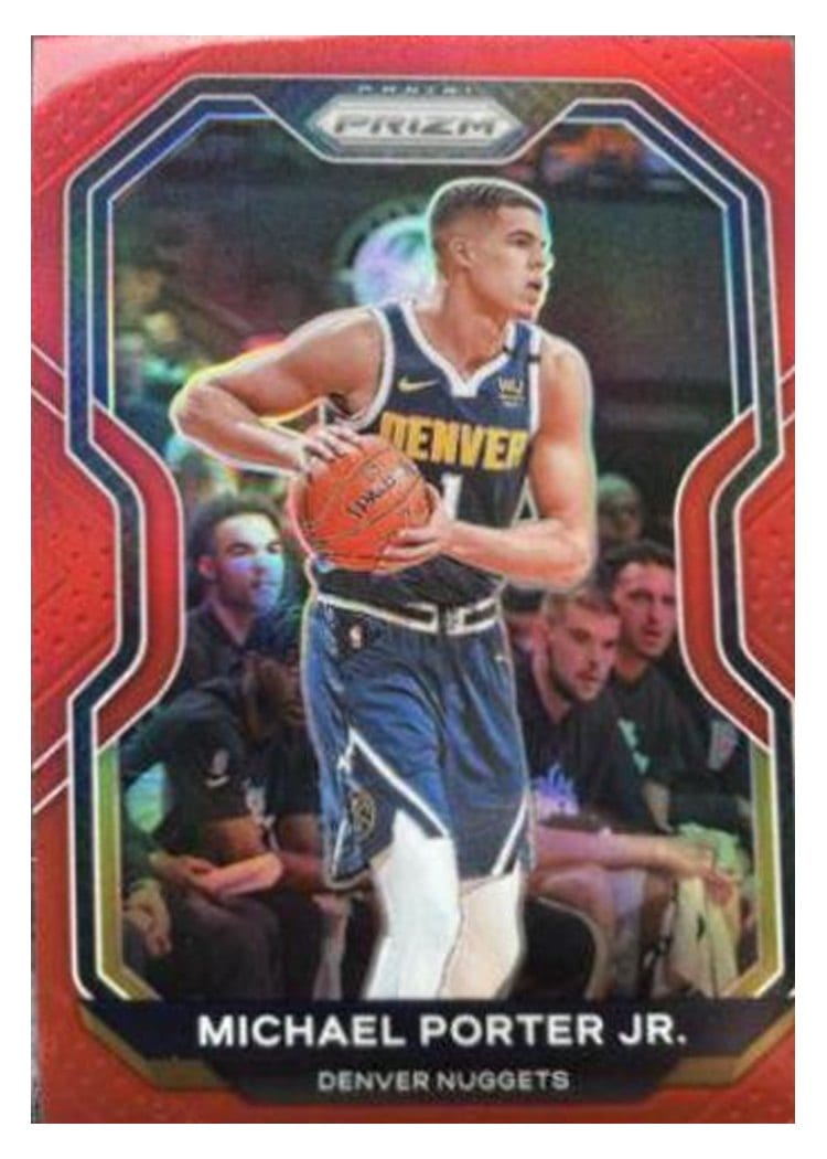 2020-21 Panini Prizm Base Set Michael Porter Jr. #86 card