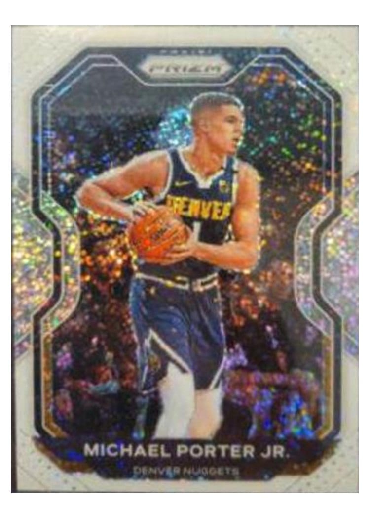 2020-21 Panini Prizm Base Set Michael Porter Jr. #86 card