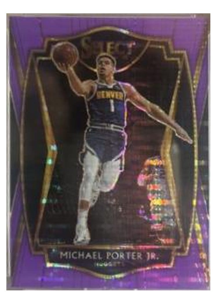 2020-21 Panini Select Base Set Michael Porter Jr. #106 card