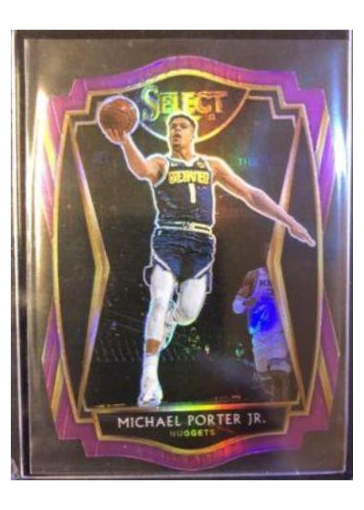 2020-21 Panini Select Base Set Michael Porter Jr. #106 card