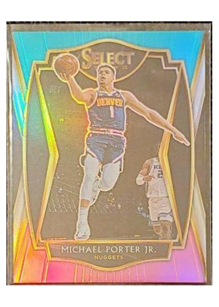 2020-21 Panini Select Base Set Michael Porter Jr. #106 card