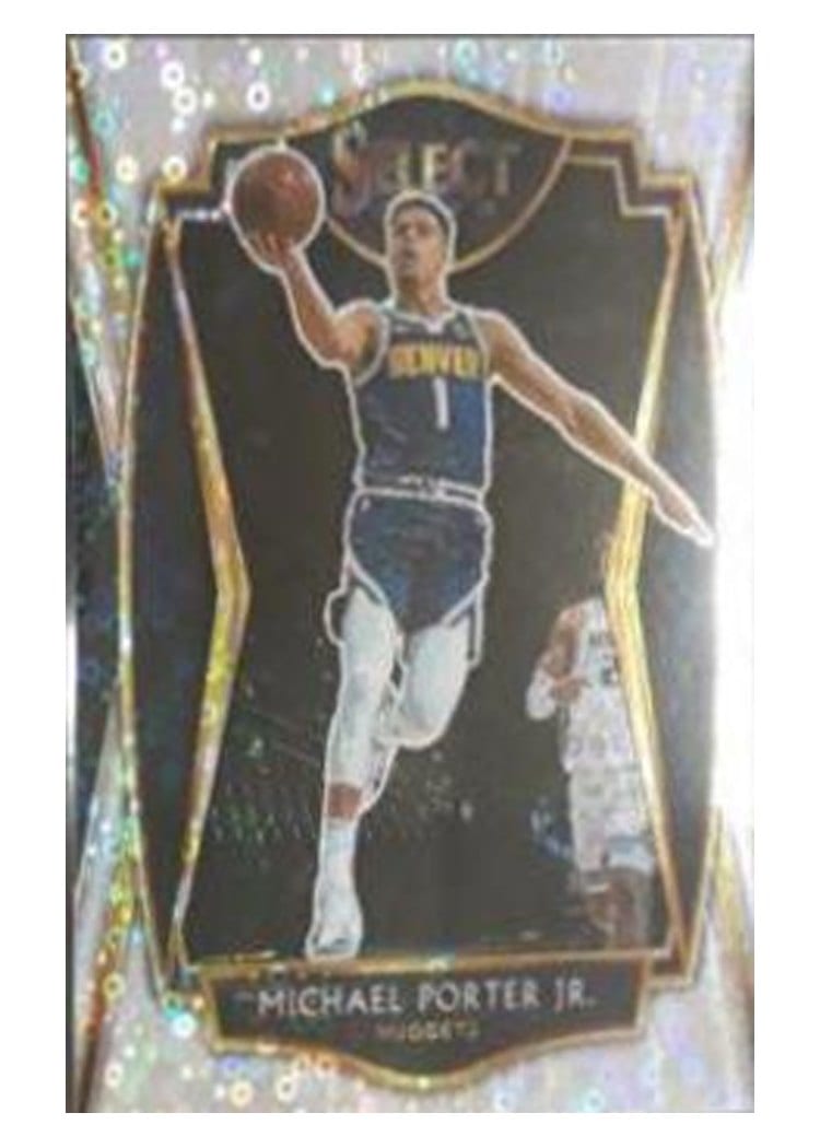 2020-21 Panini Select Base Set Michael Porter Jr. #106 card