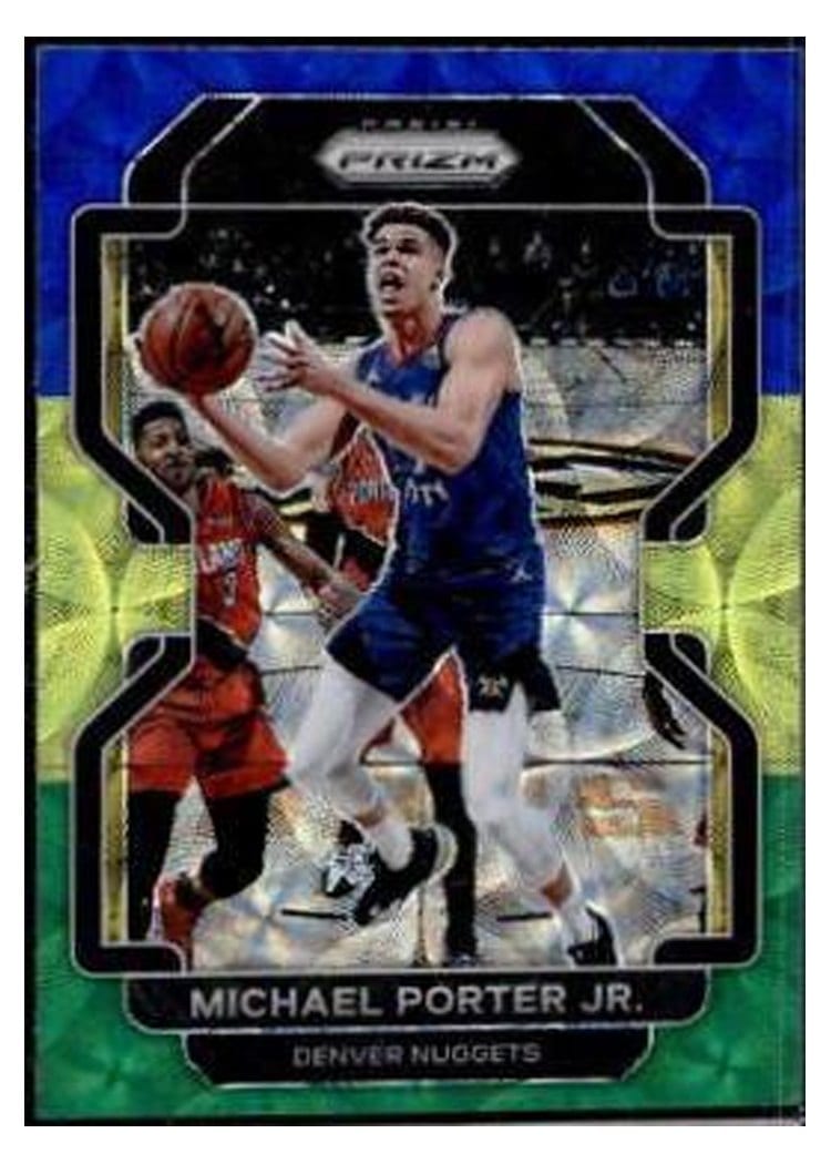 2021-22 Panini Prizm Base Set Michael Porter Jr. #164 card