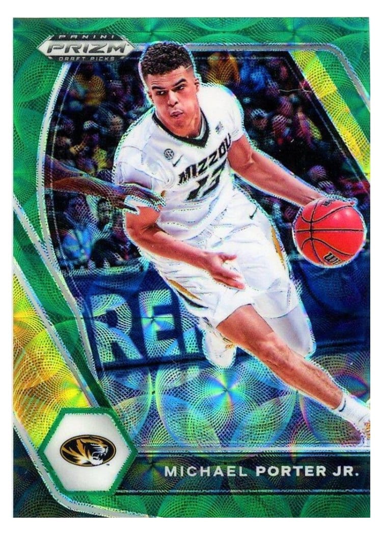 2021-22 Panini Prizm Base Set Michael Porter Jr. #164 card