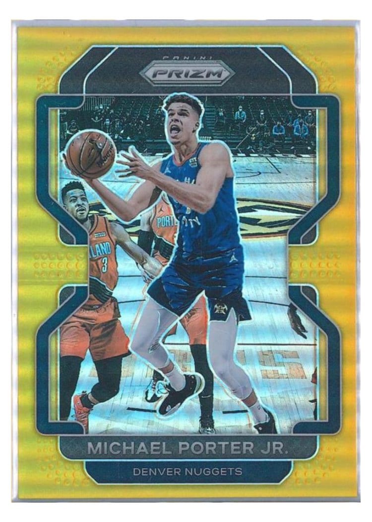 2021-22 Panini Prizm Base Set Michael Porter Jr. #164 card