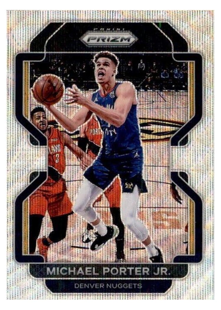 2021-22 Panini Prizm Base Set Michael Porter Jr. #164 card