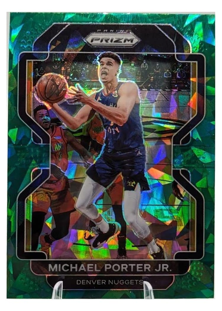 2021-22 Panini Prizm Base Set Michael Porter Jr. #164 card