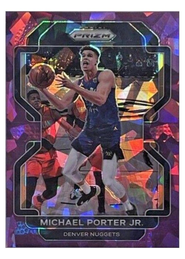 2021-22 Panini Prizm Base Set Michael Porter Jr. #164 card
