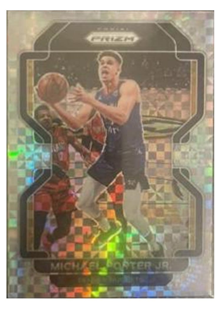 2021-22 Panini Prizm Base Set Michael Porter Jr. #164 card
