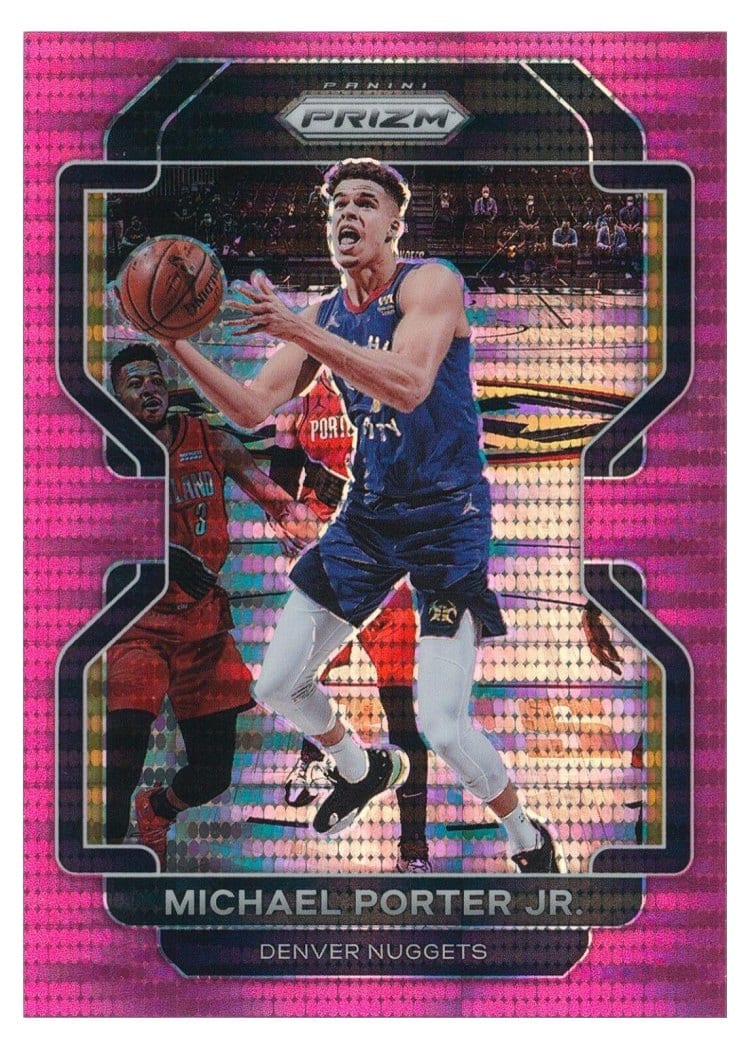 2021-22 Panini Prizm Base Set Michael Porter Jr. #164 card