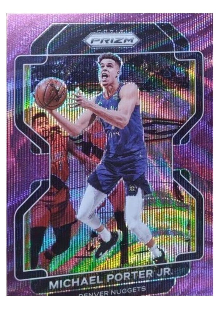 2021-22 Panini Prizm Base Set Michael Porter Jr. #164 card