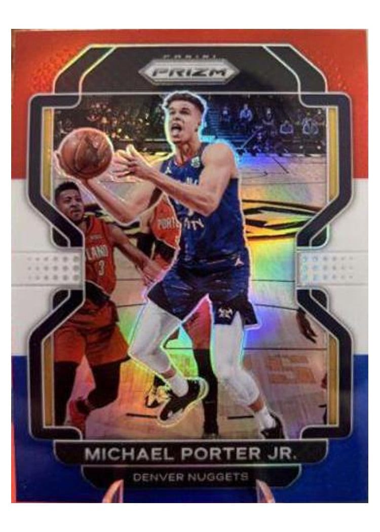 2021-22 Panini Prizm Base Set Michael Porter Jr. #164 card