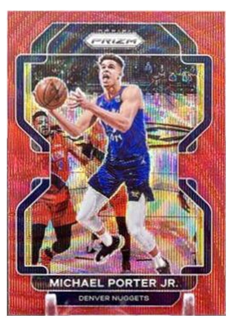 2021-22 Panini Prizm Base Set Michael Porter Jr. #164 card