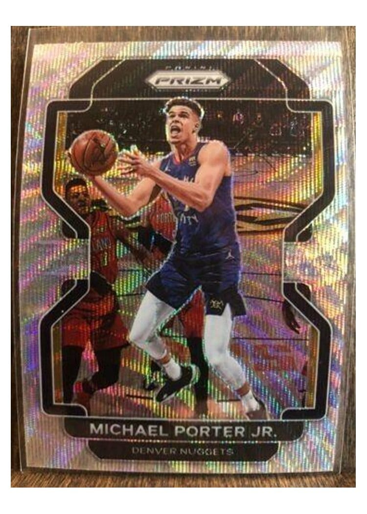 2021-22 Panini Prizm Base Set Michael Porter Jr. #164 card