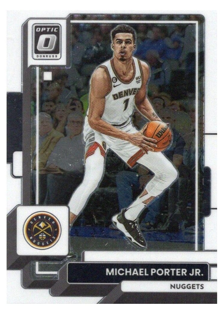 2022-23 Donruss Optic Base Set Michael Porter Jr. #5 card