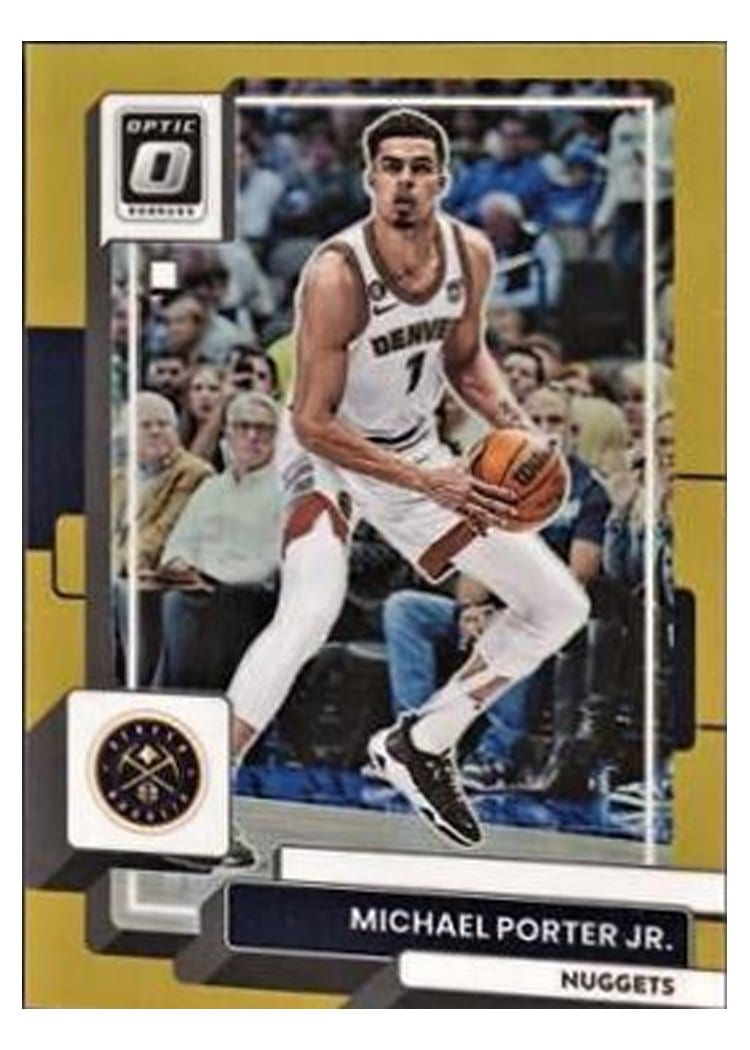 2022-23 Donruss Optic Base Set Michael Porter Jr. #5 card