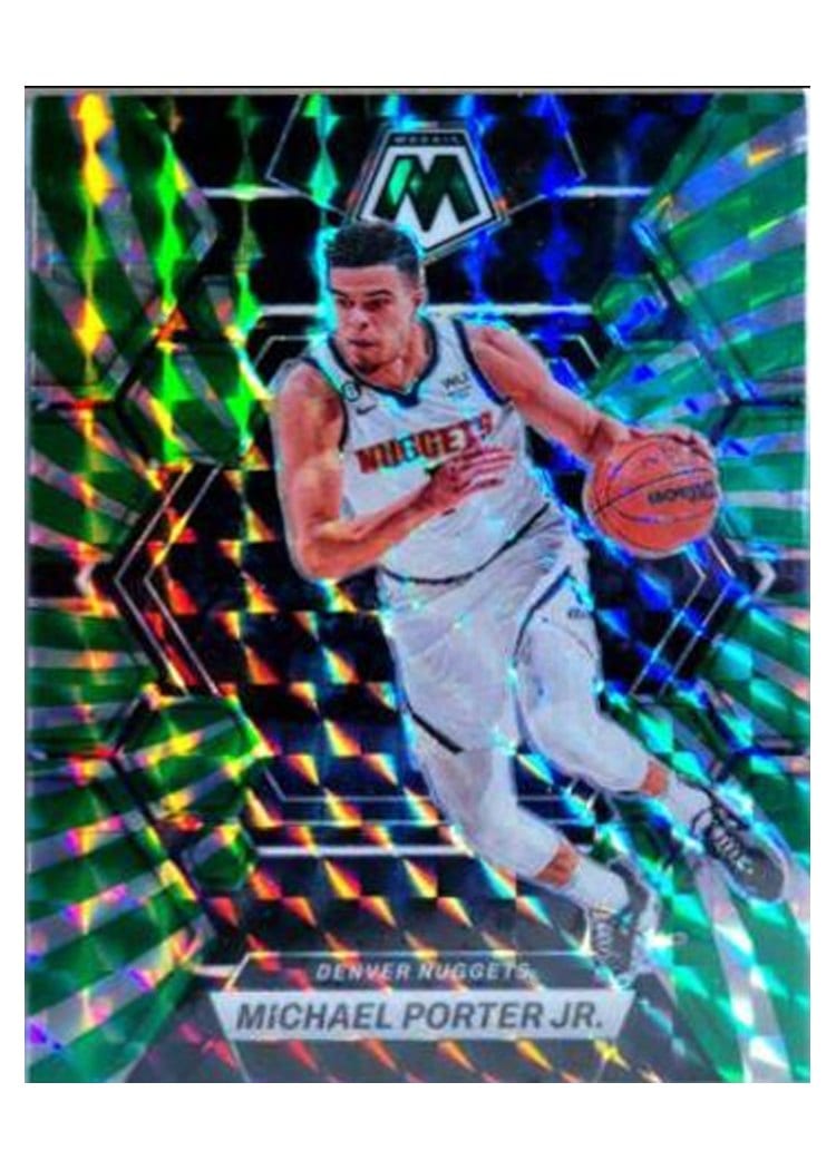 2022-23 Panini Mosaic Base Set Michael Porter Jr #44 card