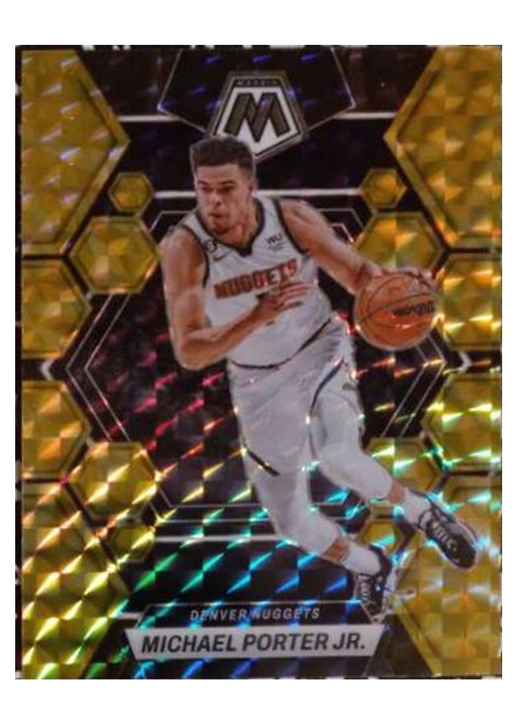 2022-23 Panini Mosaic Base Set Michael Porter Jr #44 card
