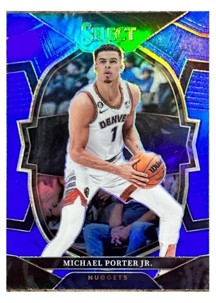 2022-23 Panini Select Base Set Michael Porter Jr. #14 card