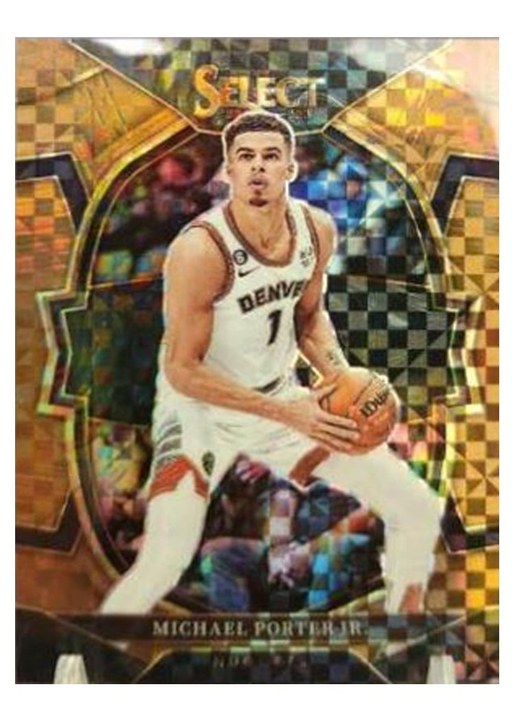 2022-23 Panini Select Base Set Michael Porter Jr. #14 card