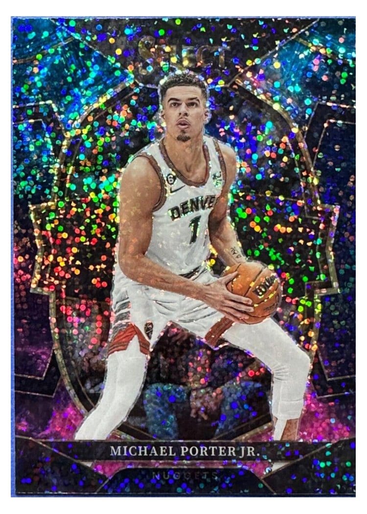 2022-23 Panini Select Base Set Michael Porter Jr. #14 card