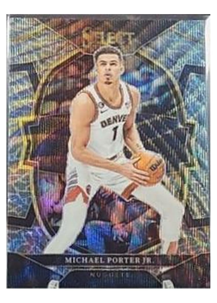 2022-23 Panini Select Base Set Michael Porter Jr. #14 card