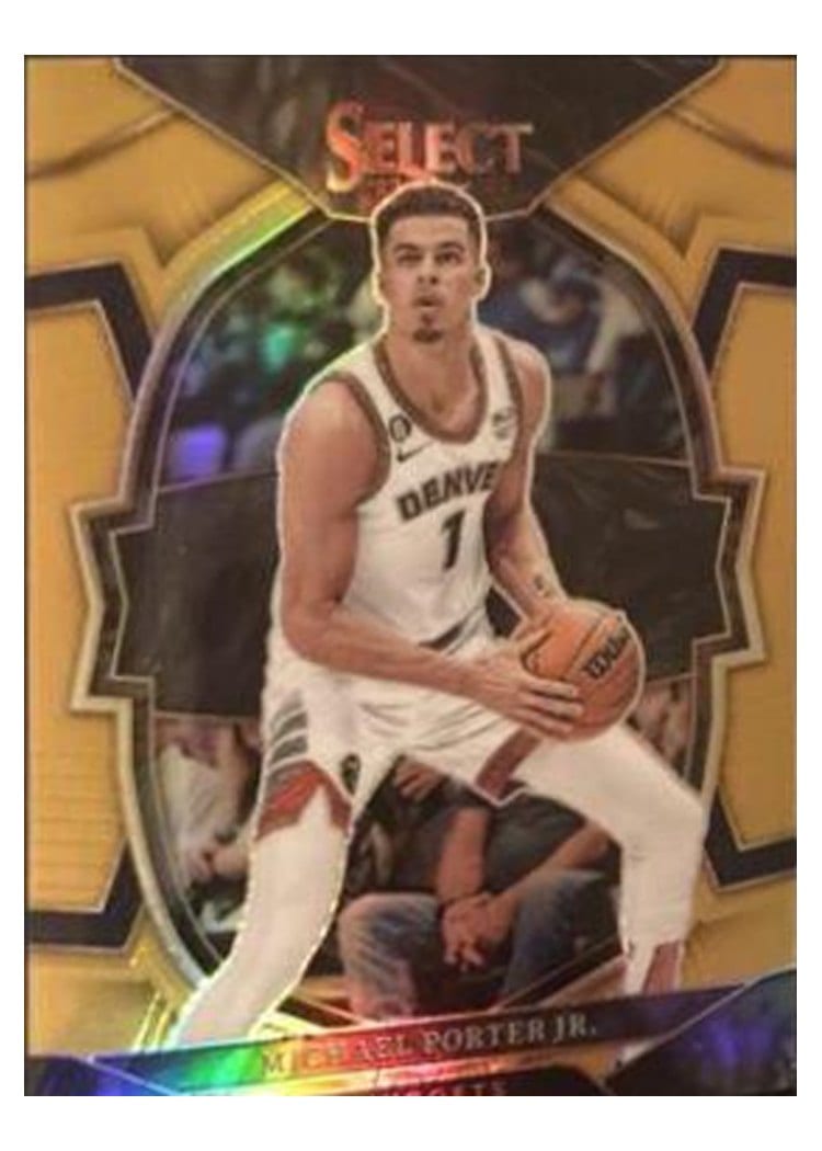 2022-23 Panini Select Base Set Michael Porter Jr. #14 card