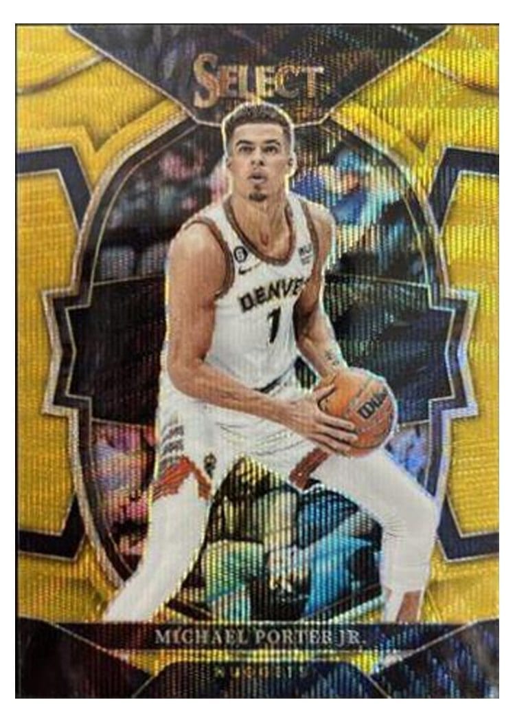 2022-23 Panini Select Base Set Michael Porter Jr. #14 card