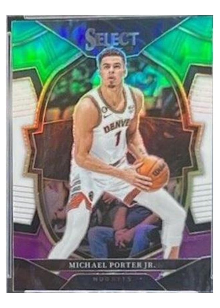 2022-23 Panini Select Base Set Michael Porter Jr. #14 card