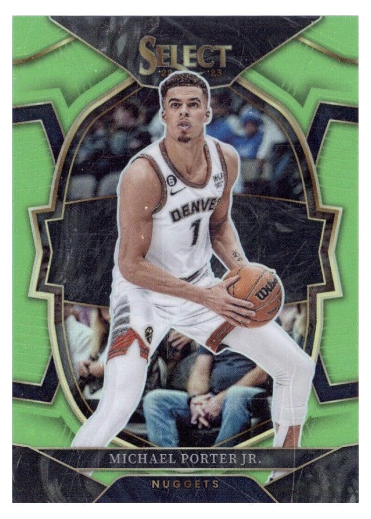 2022-23 Panini Select Base Set Michael Porter Jr. #14 card