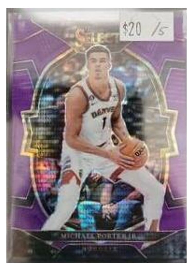 2022-23 Panini Select Base Set Michael Porter Jr. #14 card