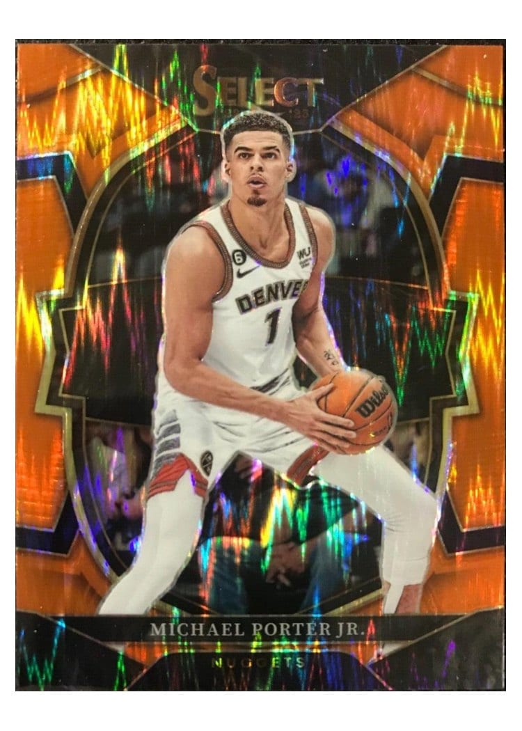 2022-23 Panini Select Base Set Michael Porter Jr. #14 card