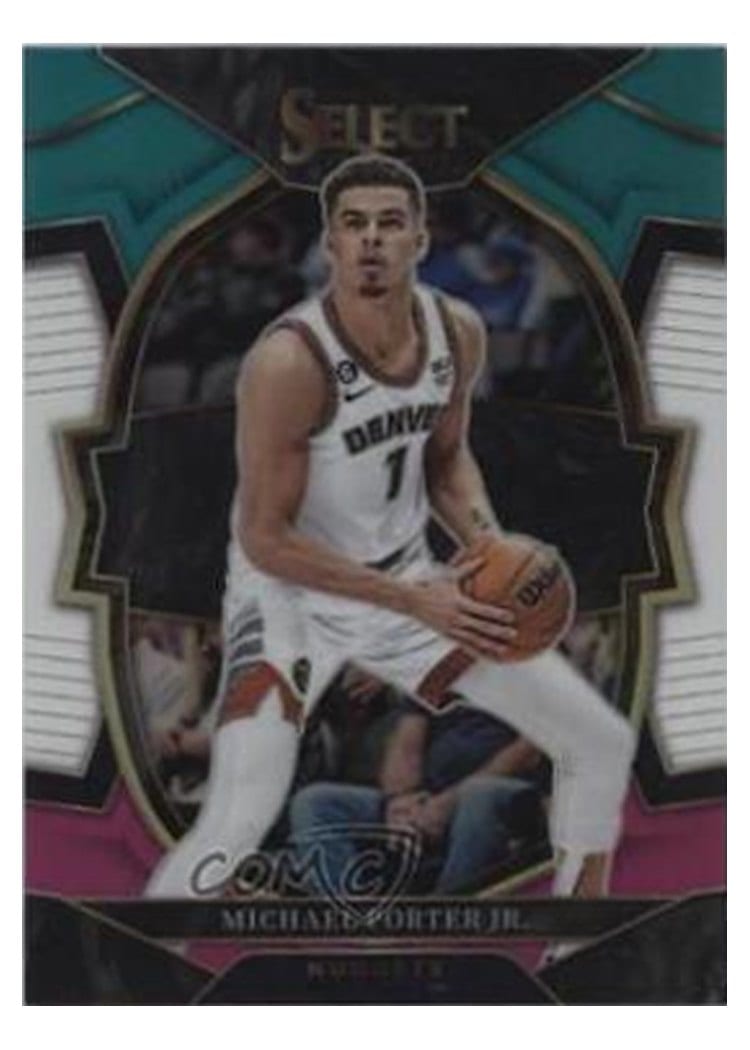 2022-23 Panini Select Base Set Michael Porter Jr. #14 card