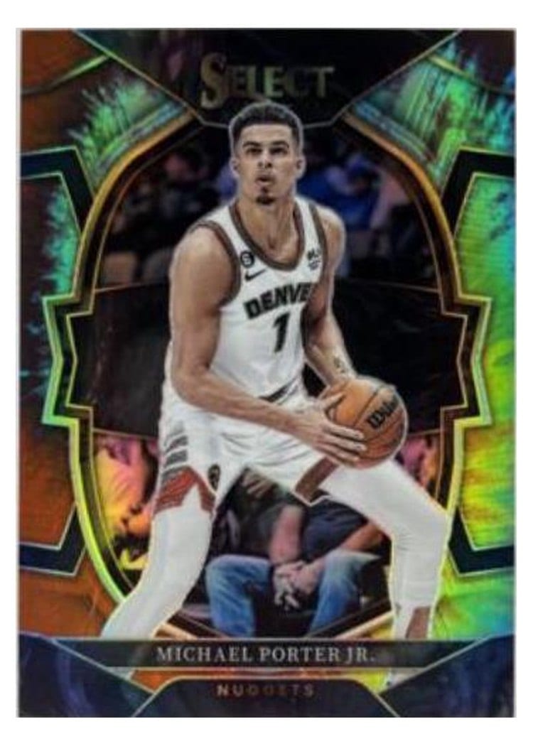 2022-23 Panini Select Base Set Michael Porter Jr. #14 card