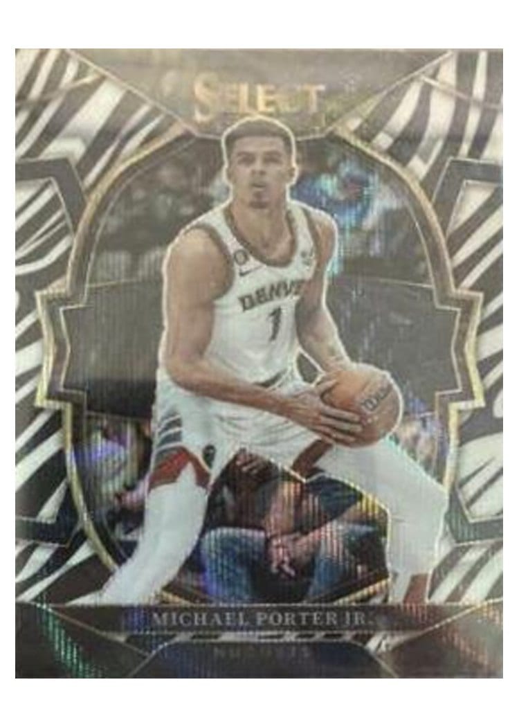 2022-23 Panini Select Base Set Michael Porter Jr. #14 card
