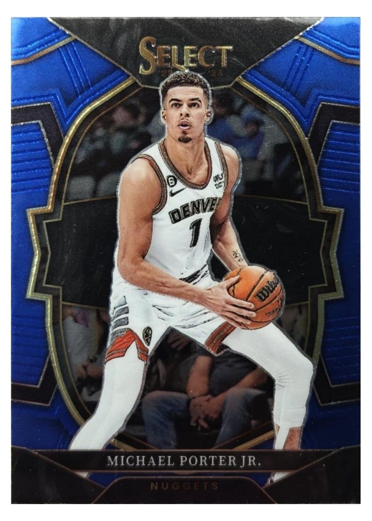 2022-23 Panini Select Base Set Michael Porter Jr. #14 card
