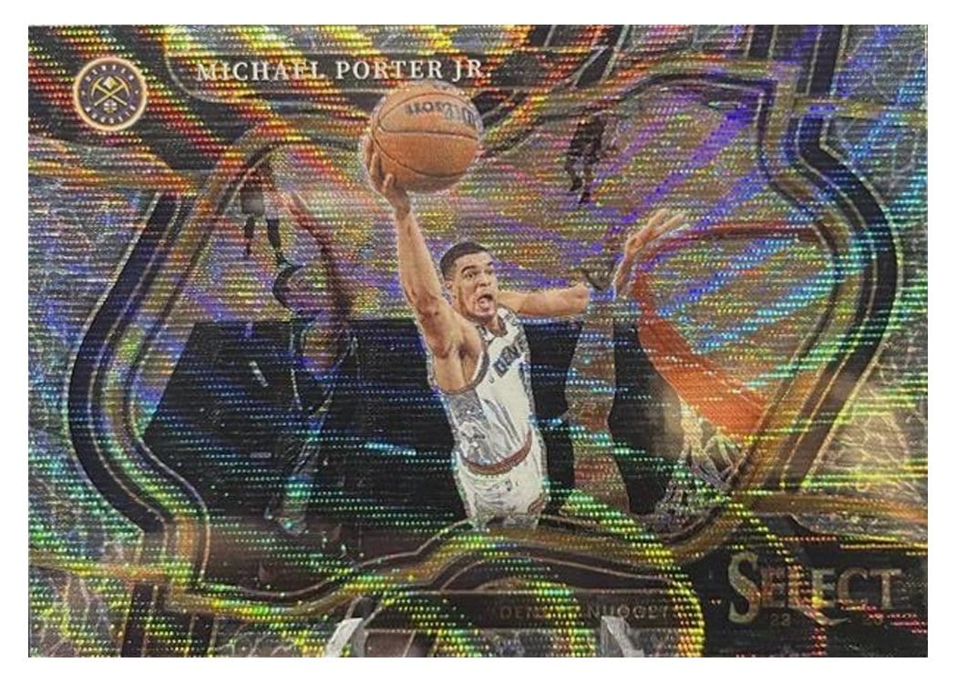 2022-23 Panini Select Base Set Michael Porter Jr. #214 card