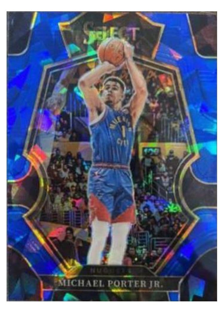 2022-23 Panini Select Base Set Michael Porter Jr. #214 card