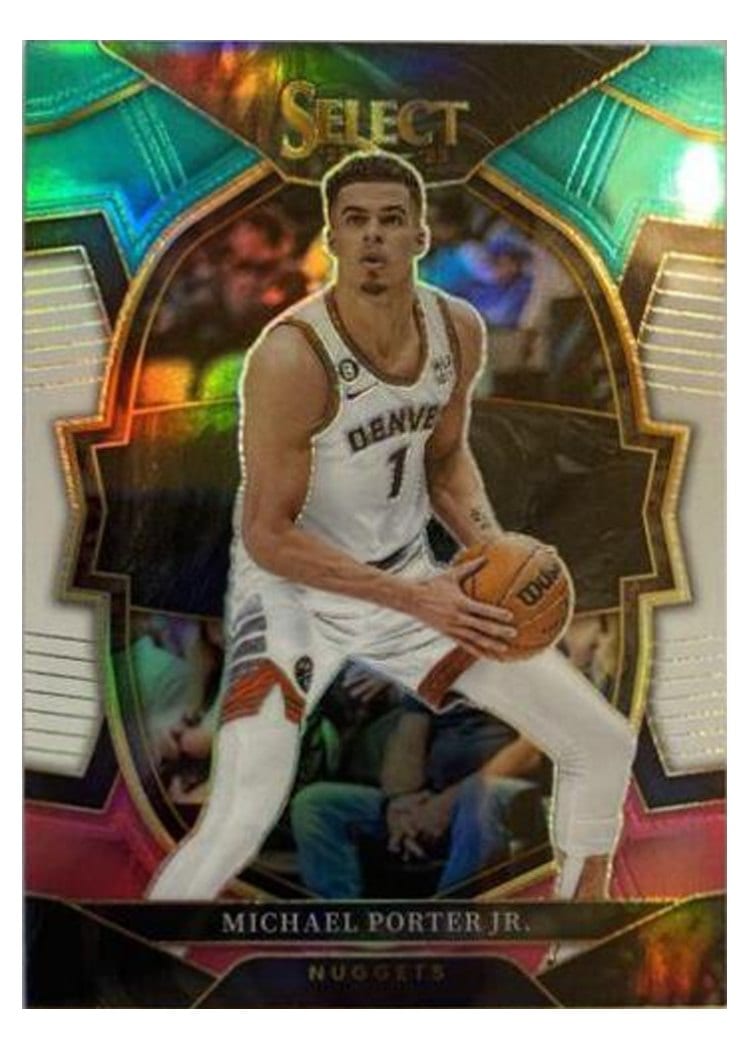 2022-23 Panini Select Base Set Michael Porter Jr. #214 card