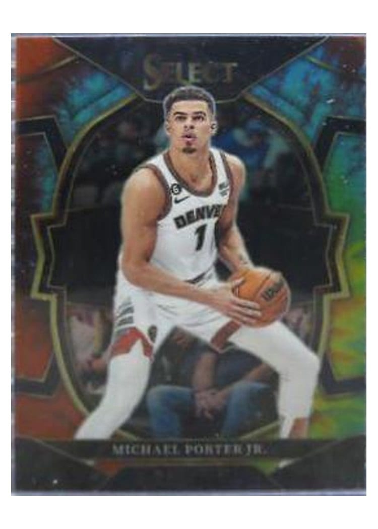 2022-23 Panini Select Base Set Michael Porter Jr. #214 card