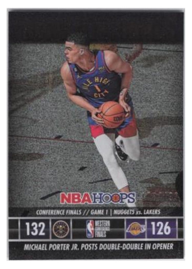 2023-24 Hoops Road to the Finals Conference Finals Michael Porter Jr. #4 card
