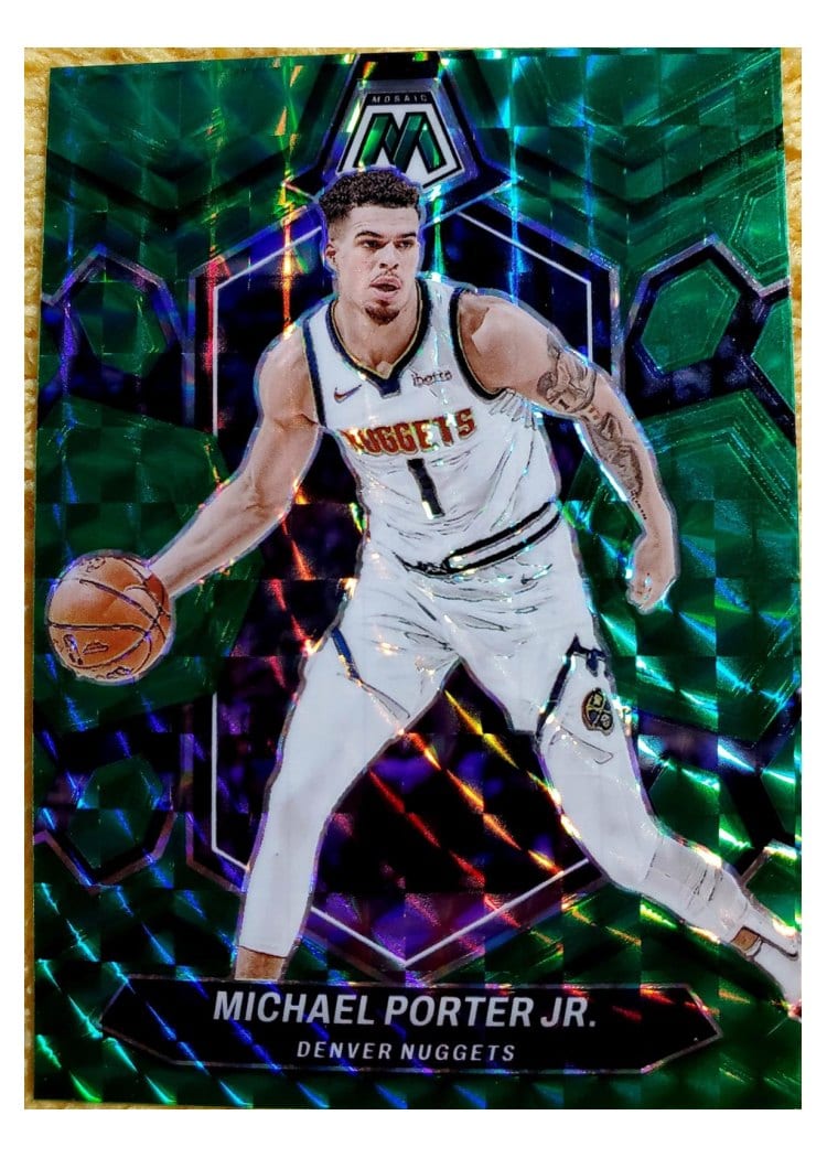 2023-24 Panini Mosaic Base Set Michael Porter Jr. #110 card