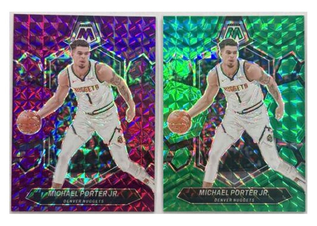 2023-24 Panini Mosaic Base Set Michael Porter Jr. #110 card