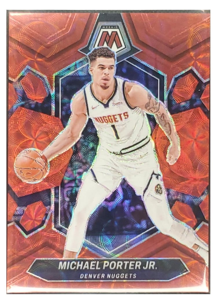 2023-24 Panini Mosaic Base Set Michael Porter Jr. #110 card